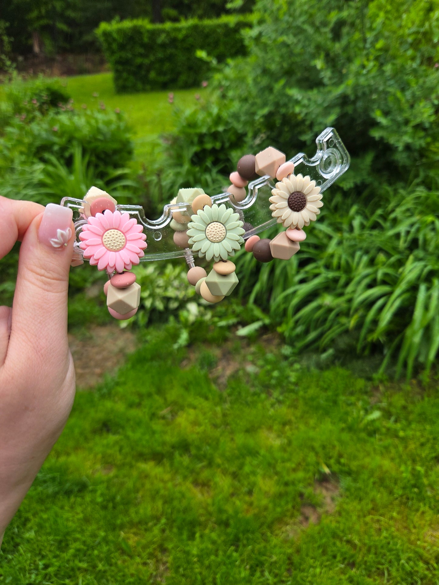 sunflower cup charms