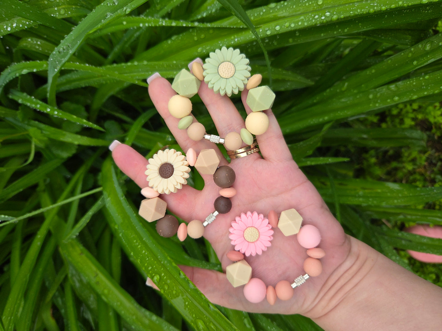 sunflower cup charms