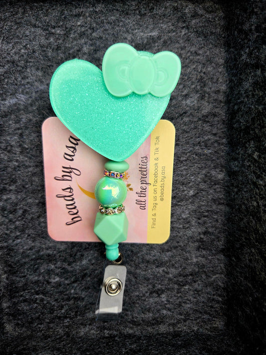 Beaded Badge Reel