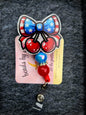 Beaded Badge Reel