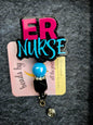 Beaded Badge Reel
