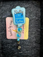Beaded Badge Reel