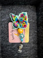 Beaded Badge Reel