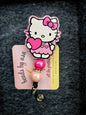 Beaded Badge Reel