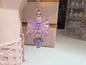 bow charm purple